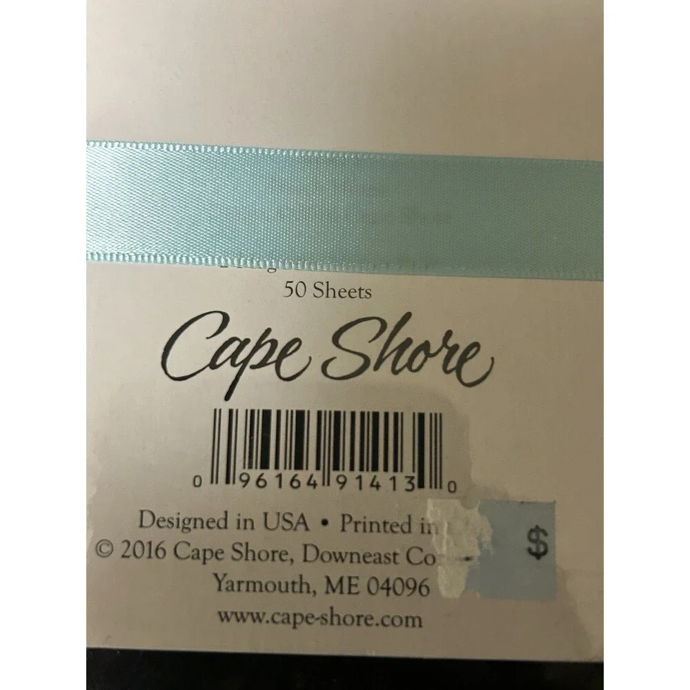 NWT Cape Shore Magnetic Memo Pad and Pencil set